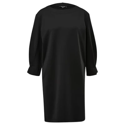 Abbildung von comma Freizeitkleid, Damen, Größe: 42, Schwarz