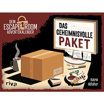 Abbildung von Dein Escape Room Adventskalender Das geheimnisvolle Paket: 24 packende Rätsel in einem Krimi. perfekte Geschenk für Spielefans. Mit Seiten zum Auftrennen. Ab 12 Jahren