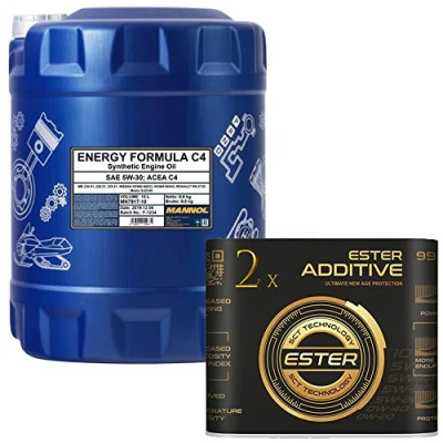 Abbildung von 10 Liter, MANNOL 7917 Energy Formula C4 5W 30 inkl. Motoröladditiv 9929