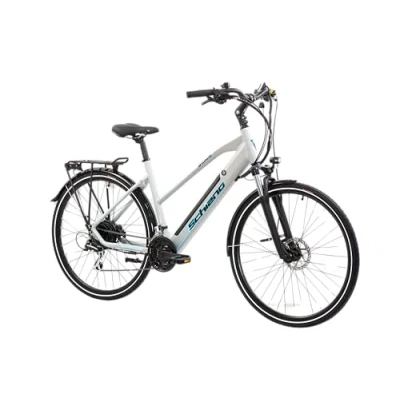 Abbildung von F.lli Schiano e Wave 28 Zoll bike Pedelec , Elektrofahrräder für Erwachsene Herren / Damen bis 25 km/h comfort trekking electric Fahrrad mit Fahrradzubehör Akku Kettenschutz Damenfahrrad