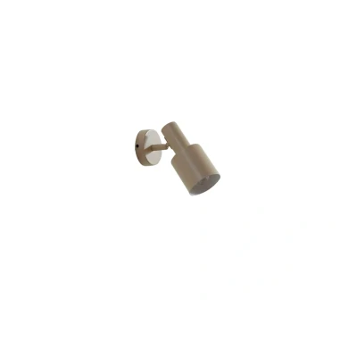 Abbildung von Lindby Wandstrahler Ovelia, beige, Eisen, E27