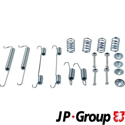 Abbildung von JP GROUP 6364000110 Zubehörsatz, Bremsbacken Hinterachse CHEVROLET: Matiz, DAEWOO: Matiz I Schrägheck, Kastenwagen