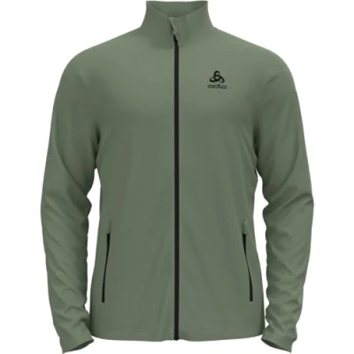 Abbildung von Odlo Herren Hoodyjacke mit Reißverschluss ROY, matte green deep depths, L