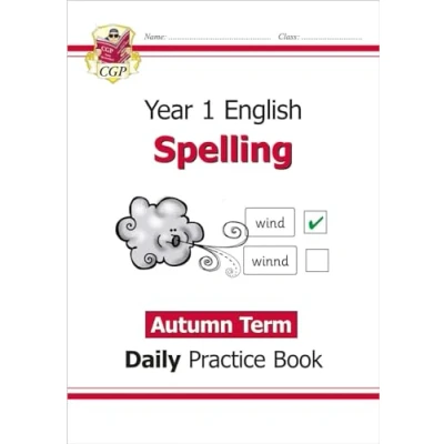 Abbildung von KS1 Spelling Year 1 Daily Practice Book: Autumn Term (CGP Workbooks)