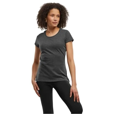 Abbildung von Build Your Brand Damen BB012 Ladies Basic Tee T Shirt, Charcoal, L