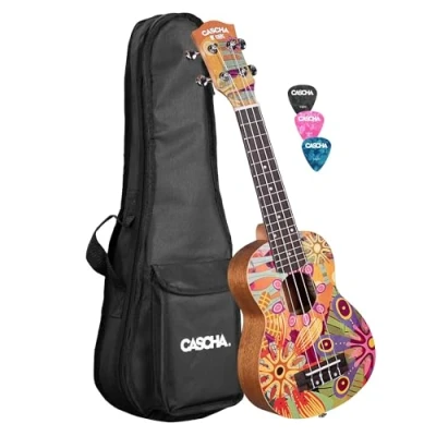 Abbildung von Soprano Ukulele Art Series Flowers
