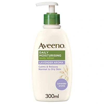 Abbildung von Aveeno Daily Moisturising Lavender Aroma Body Lotion 300 ml (Für Normale bis trockene Haut)