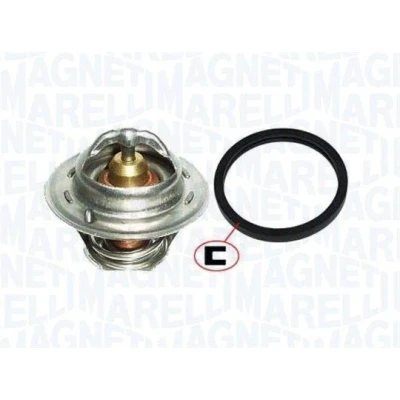 Abbildung von MAGNETI MARELLI 352317100320 Kühlwasserthermostat 82 mit Dichtung FORD: Focus 2 Schrägheck, Kombi, Mk1 Limousine, VOLVO: V50, S40 II
