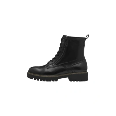 Abbildung von Tamaris Touchit Plateaustiefelette, Damen, Größe: 36, Black leather Schuhe