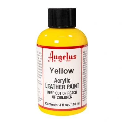 Abbildung von Angelus Lederfarbe Gelb 118ml
