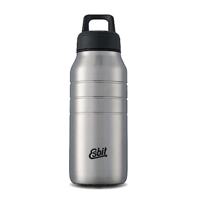 Abbildung von Esbit Trinkflasche Majoris Edelstahl mit praktischem Loop Verschluss 480 ml in
