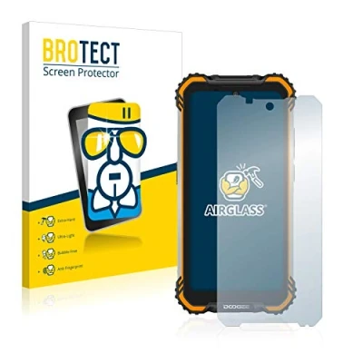 Abbildung von BROTECT Schutzglas für Doogee S58 Pro Schutzfolie Panzer Folie Glas [Extrem Kratzfest 9H, Anti Fingerprint, Ultra Transparent]