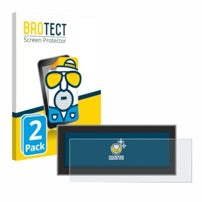 Abbildung von BROTECT Entspiegelungs Schutzfolie für Opel Astra L 2022 Navigationssystem (2 Stück) Matte Displayschutz Folie, Anti Reflex, Fingerprint