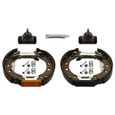Abbildung von FEBI BILSTEIN 38618 Bremsensatz, Trommelbremse Hinterachse mit Radbremszylinder, Zubehör, Anbaumaterial SMART: City Coupe, Cabrio