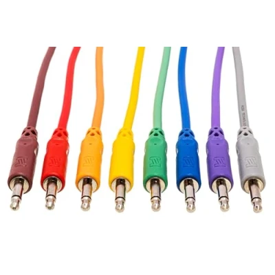 Abbildung von Hosa CMM 830, Unbalanced Patch Cables, 3.5 mm TS to Same, 1 ft