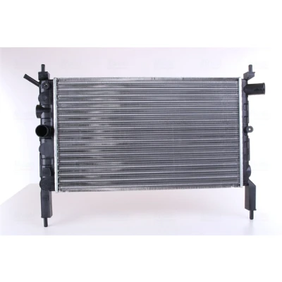 Abbildung von NISSENS 632761 Kühler, Motorkühlung Aluminium 525 324 34 Kühlrippen mechanisch gefügt OPEL: Astra F CC, Caravan, Limousine