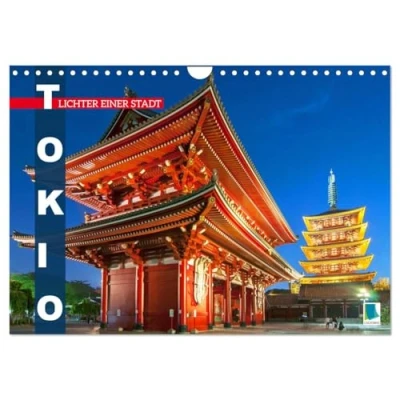 Abbildung von Tokio: Lichter einer Stadt (Wandkalender 2025 DIN A4 quer), CALVENDO Monatskalender