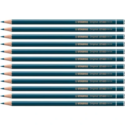 Abbildung von Premium Buntstift STABILO Original 12er Pack türkis bläulich