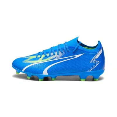 Abbildung von Puma Ultra Match FG/AG Fußballschuh Nocken, Herren, Größe: 46.5, blue/puma white/pro green Schuhe