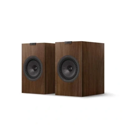 Abbildung von KEF Q3 Meta passiver HiFi Regallautsprecher, Nussbaum Musik TV &amp; Heimkino Gaming 2 Wege Bassreflex 16,5 cm Uni Q Treiber mit MAT