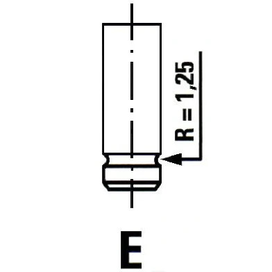Abbildung von Auslassventil FRECCIA R4548/RARCR