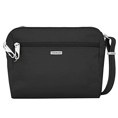 Abbildung von Travelon Damen Classic Convertible Crossbody &amp; Gürteltasche, Schwarz, 8 x 7 2, Waist Pack