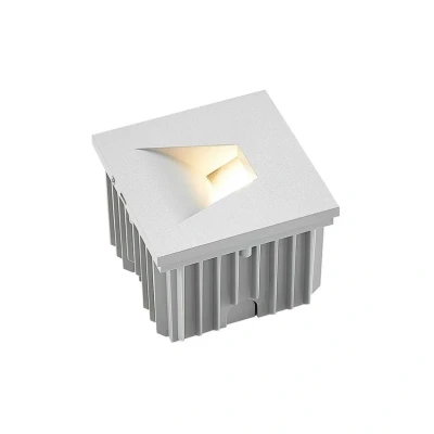 Abbildung von Arcchio Lasca Wandeinbauleuchte, silber, G9, IP65