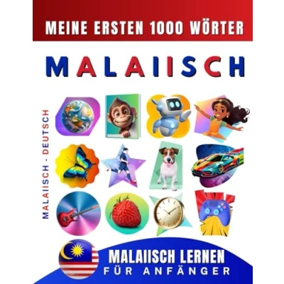 Abbildung von Malaiisch lernen für Anfänger, meine ersten 1000 Wörter: Zweisprachiges Deutsch Lernbuch Kinder und Erwachsene