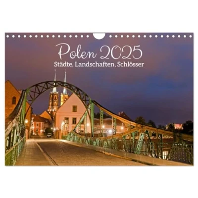 Abbildung von Polen Städte, Landschaften, Schlösser (Wandkalender 2025 DIN A4 quer), CALVENDO Monatskalender