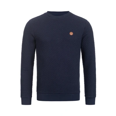 Abbildung von Indicode Jeans DASH Sweatshirt, Herren, Größe: Large, Navy