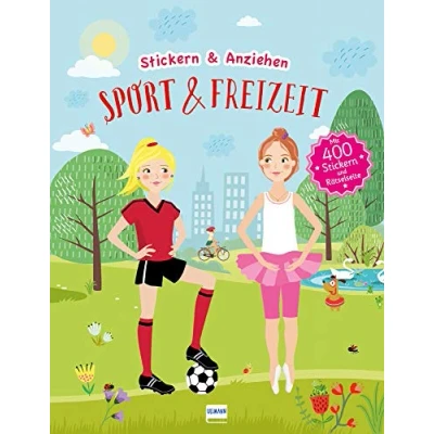 Abbildung von Stickern &amp; Anziehen: Sport und Freizeit: Anziehen, mit über 450