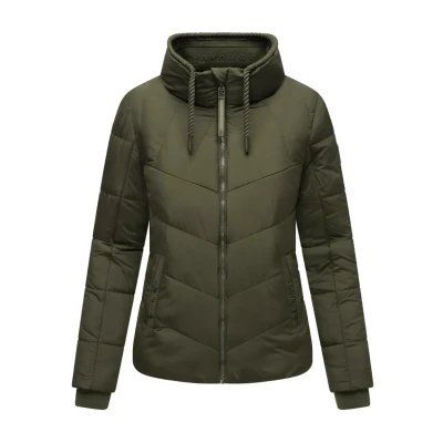 Abbildung von Navahoo Liebesfee Daunenjacke, Damen, Größe: XS, Dark olive