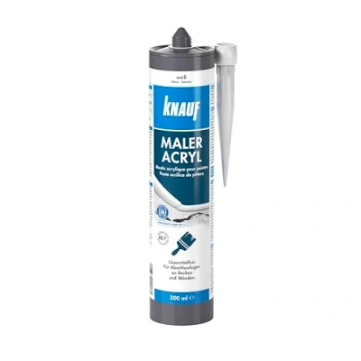 Abbildung von Knauf Silikon Acryl weiß 300 ml