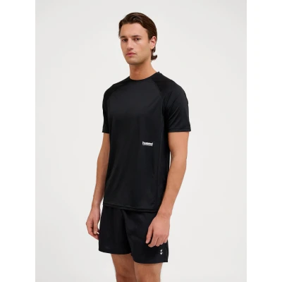Abbildung von Hummel Pulse Workout SS Sport Tshirt, Herren, Größe: Large, Black