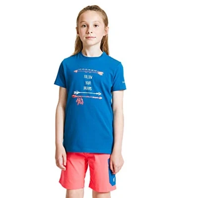 Abbildung von Dare 2b DKT426 08LC03 Go Beyond Bedruckte Baumwolle Freizeit T Shirts/Polos/Westen, Petrolblau, Größe 36 37