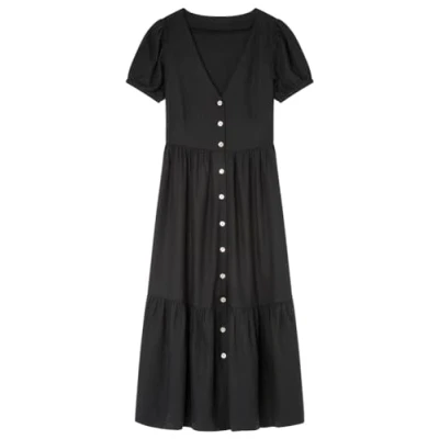 Abbildung von Springfield Blusenkleid, Damen, Größe: 34, Black