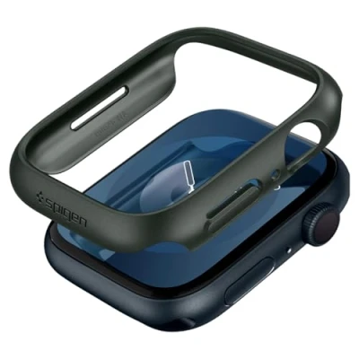 Abbildung von Thin Fit Case für die Apple Watch Series 7 / 8 9 45 mm Grün