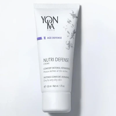 Abbildung von Nutri Defense Ultra Yonka Beruhigende Creme 50ml SOS Rettung für trockene Haut Feuchtigkeitspflege mit 95% Natürlichen Inhaltsstoffen, Reichhaltiger Shea Butter Präbiotika und Probiotika