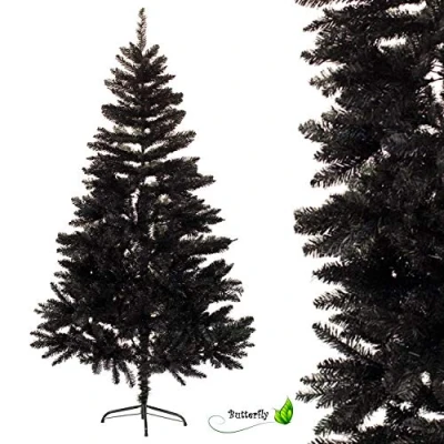 Abbildung von Creativery Tannenbaum schwarz 180cm