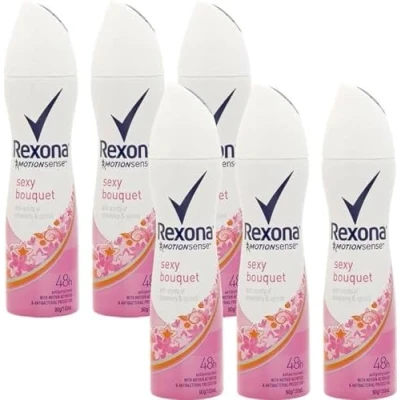 Abbildung von 6er Pack Rexona Women Deospray Sexy Bouquet mit Aluminium 150 ml