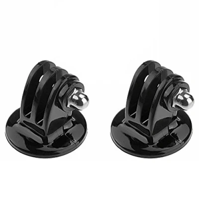 Abbildung von 2pcs Stativ Mount Adapter für Sport Kamera GoPro HD Hero 1 2 3 schwarz