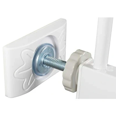 Abbildung von ib style Wandschutz Pads Treppengitter, Wandschutzkappen Unten, Zubehör Türschutzgitter, 2er Set