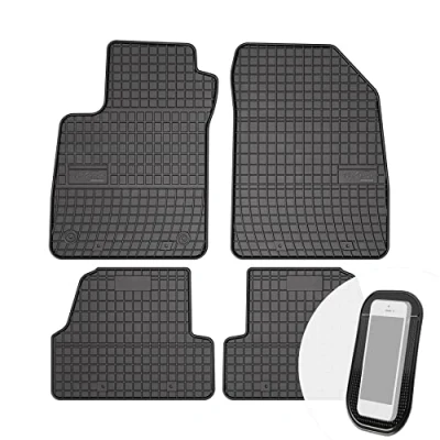 Abbildung von moto MOLTICO Gummimatten Auto Fußmatten Gummi Automatten Passgenau 4 teilig Set passend für Chevrolet Trax, Opel Mokka 2012 2019