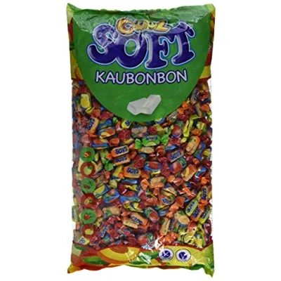 Abbildung von Cool Soft Kaubonbons vegan und glutenfrei im Beutel, 1er Pack (1 x 3 kg)