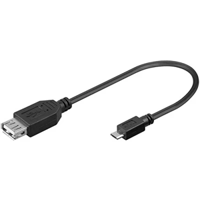 Abbildung von goobay 95193 Hi Speed Adapter, USB 2.0, 0,2 m, Kabellänge