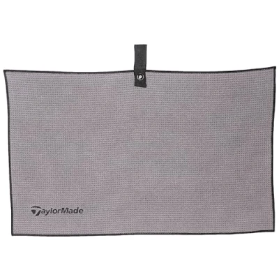 Abbildung von TaylorMade Unisex tm17microfibercarttwlgry Mikrofaser Warenkorb Handtuch, grau, 38,1 x 61 cm