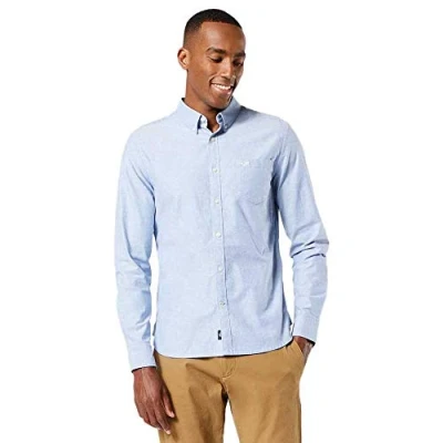 Abbildung von Dockers Herren 2 button down Shirt, Paper White, XXL EU