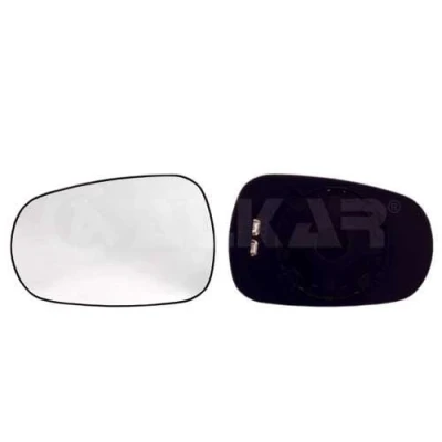 Abbildung von ALKAR 6433164 Außenspiegelglas links, rechts RENAULT: CLIO 2, Megane Scenic, Scénic 1, NISSAN: Micra 3, C+C 3