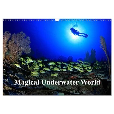 Abbildung von Magical Underwater World (Wandkalender 2025 DIN A3 quer), CALVENDO Monatskalender