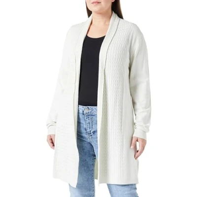 Abbildung von ALARY Women&#039;s Damen Offener Cardigan 10426481 AL01, Weiss, XL/XXL Sweater